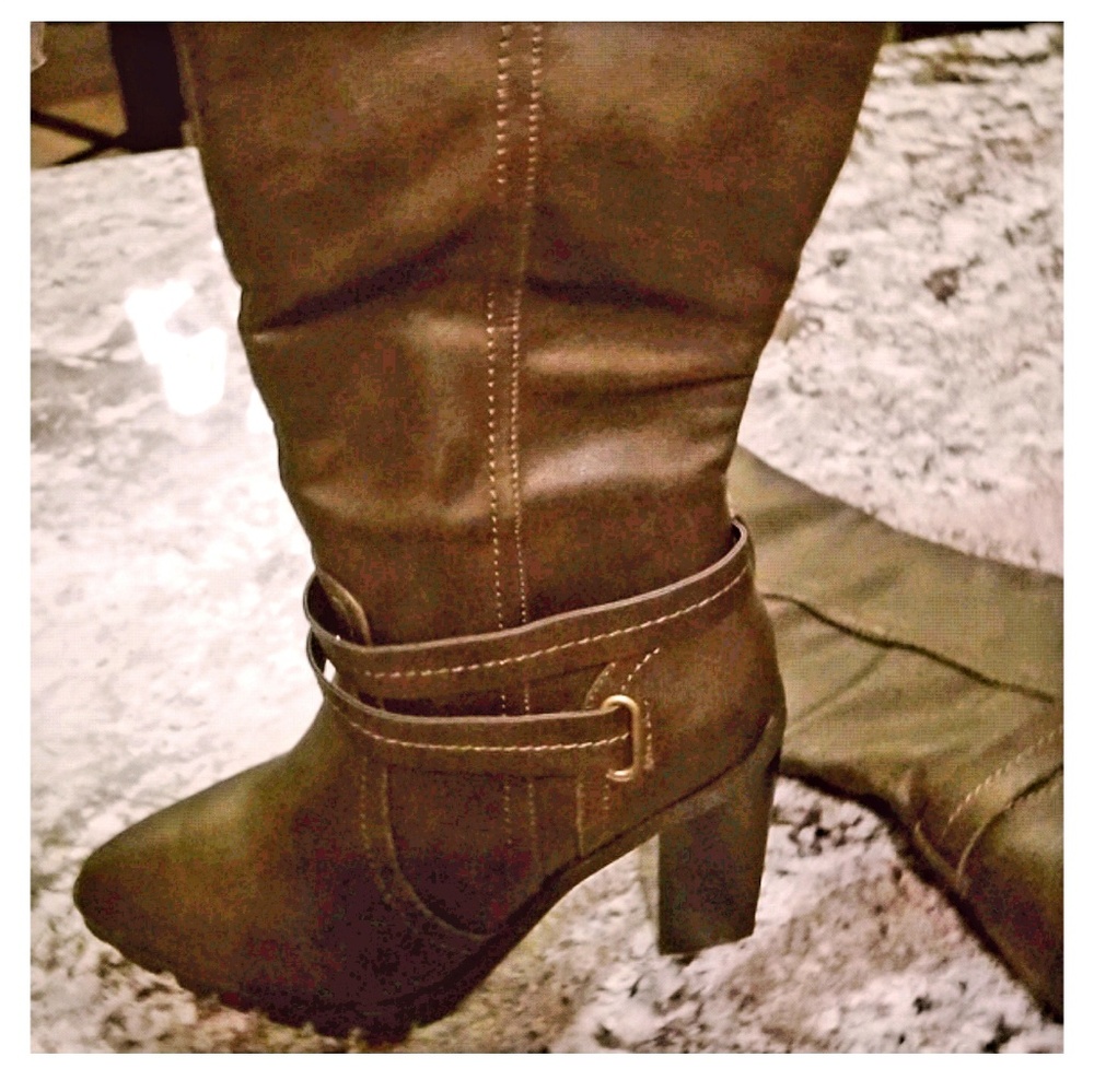 🔥SALE!🔥VENUS Buckle Boots-Faux Leather